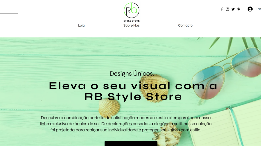 Website Made For Client Business Named: Rb Style Store